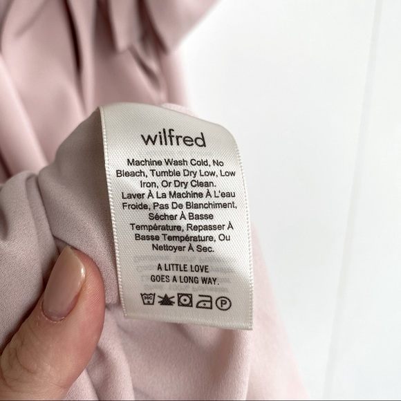 Aritzia Wilfred Darcell Dress in Pink S - Picture 9 of 10